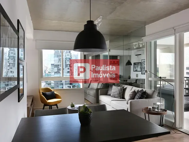 Apartamento com 120m² 1 quarto e 1 banheiro, para alugar, no bairro Cidade Monções em São Paulo