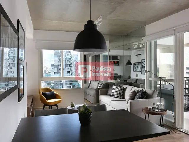 Apartamento com 120m² 1 quarto e 1 banheiro, para alugar, no bairro Cidade Monções em São Paulo