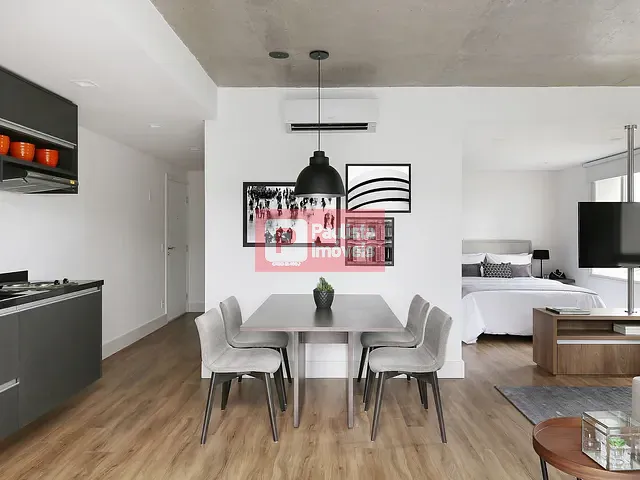 Apartamento com 120m² 1 quarto e 1 banheiro, para alugar, no bairro Cidade Monções em São Paulo