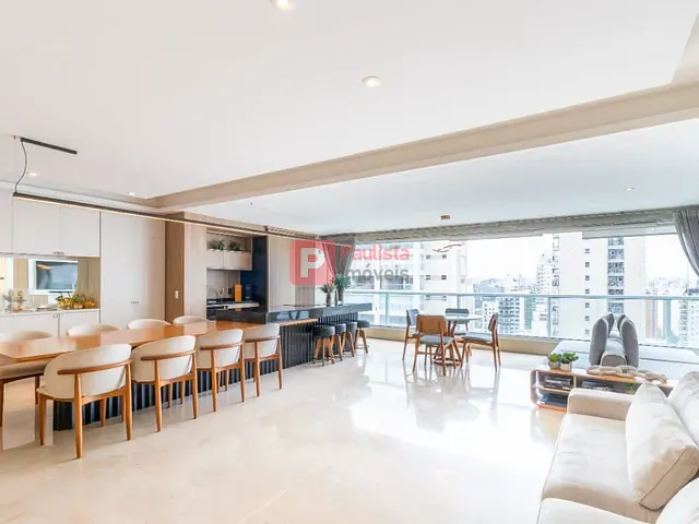 Apartamento com 222m² 3 quartos e 5 banheiros, à venda, no bairro Campo Belo em São Paulo