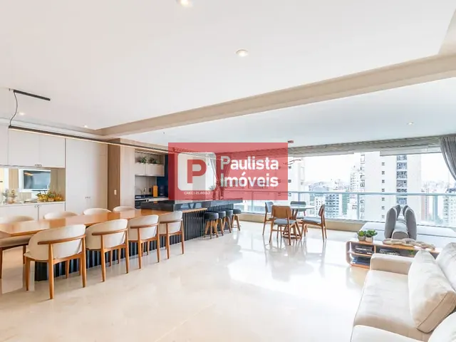 Apartamento com 222m² 3 quartos e 5 banheiros, à venda, no bairro Campo Belo em São Paulo