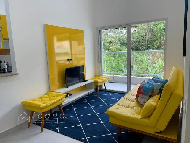 Apartamento 2 quartos e 3 banheiros, à venda, no bairro Toninhas em Ubatuba