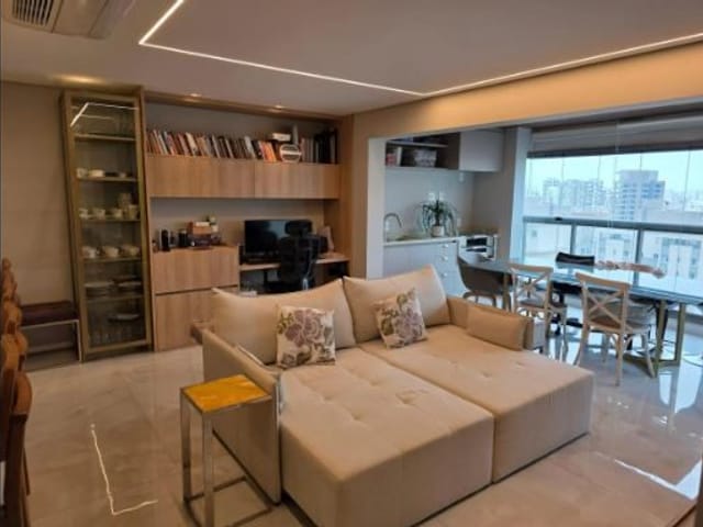 Foto do Apartamento - Apartamento à venda, novo, mobiliado e impecável lazer completo a 5 min do metrô no Brooklin, São Paulo, SP | Paulista Imóveis