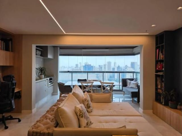 Foto do Apartamento - Apartamento à venda, novo, mobiliado e impecável lazer completo a 5 min do metrô no Brooklin, São Paulo, SP | Paulista Imóveis