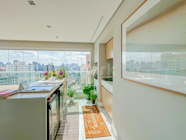 Apartamento 3 quartos e 4 banheiros, à venda, no bairro Brooklin Paulista em São Paulo