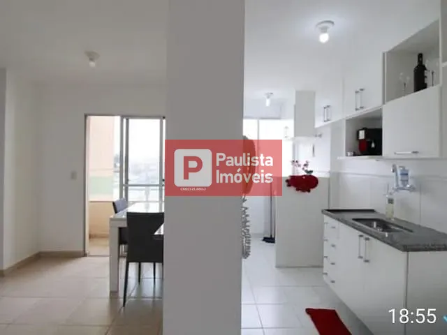 Apartamento com 60m² 2 quartos e 1 banheiro, à venda, no bairro Santo Amaro em São Paulo