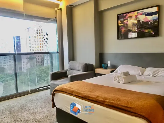 Apartamento com 7787m² 1 quarto e 1 banheiro, à venda, no bairro Jardim Paulista em São Paulo
