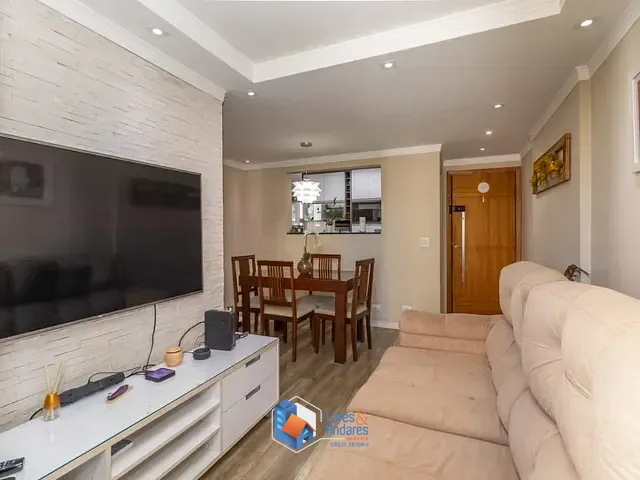 Apartamento com 64m² 2 quartos e 1 banheiro, à venda, no bairro Vila Cachoeira em São Paulo