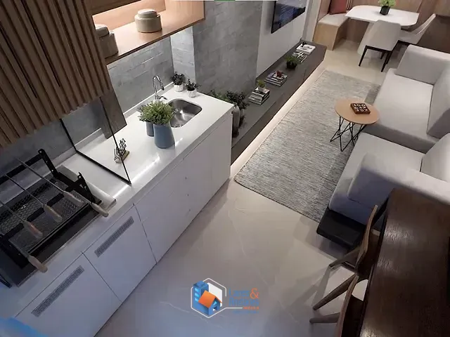Apartamento com 5944m² 2 quartos e 2 banheiros, à venda, no bairro Vila Prudente em São Paulo