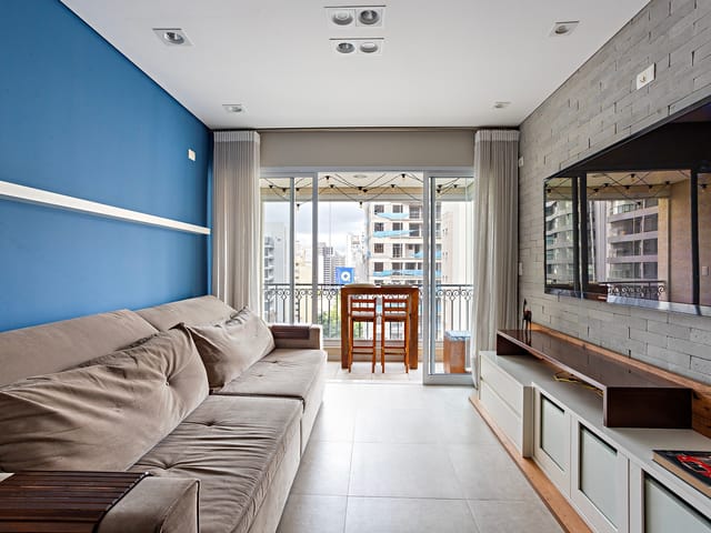 Foto do Apartamento - Apartamento à venda com 100m², 2 vagas, Conforto, localização no Brooklin, São Paulo, SP | Paulista Imóveis