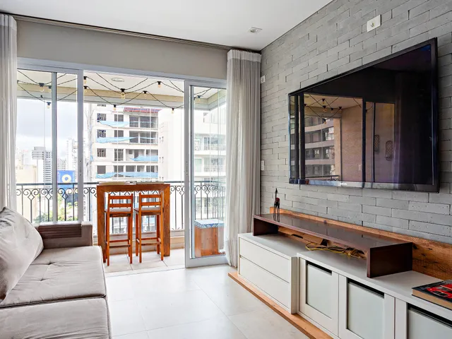 Foto do Apartamento - Apartamento à venda com 100m², 2 vagas, Conforto, localização no Brooklin, São Paulo, SP | Paulista Imóveis