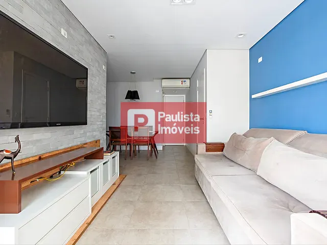 Apartamento com 100m² 3 quartos e 3 banheiros, à venda, no bairro Brooklin em São Paulo