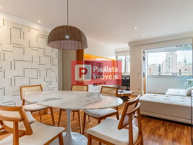 Apartamento 2 quartos e 2 banheiros, à venda, no bairro Vila Nova Conceição em São Paulo