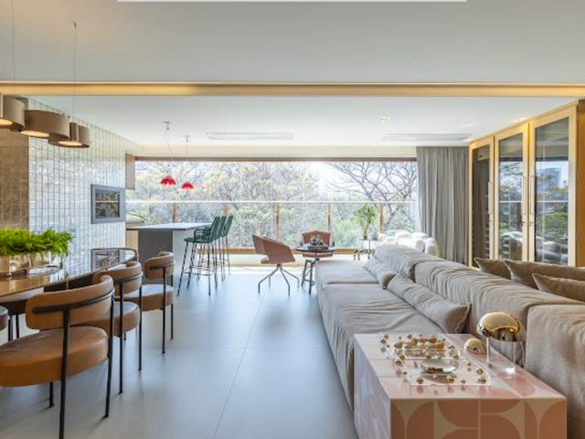 Apartamento 2 quartos e 3 banheiros, à venda, no bairro Brooklin Novo em São Paulo