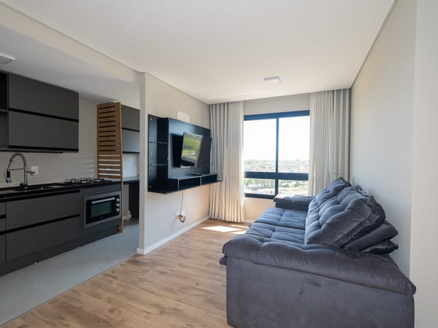 Foto do Apartamento - Apartamento Mobiliado de 2 Dormitórios para Aluguel no Parque Una em Pelotas RS | UP Imóveis