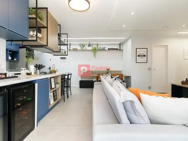 Apartamento com 85m² 2 quartos e 3 banheiros, à venda, no bairro Santo Amaro em São Paulo