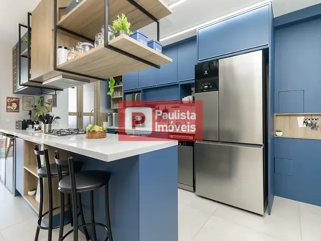 Apartamento com 85m² 2 quartos e 3 banheiros, à venda, no bairro Santo Amaro em São Paulo