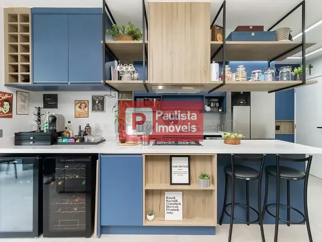 Apartamento com 85m² 2 quartos e 3 banheiros, à venda, no bairro Santo Amaro em São Paulo