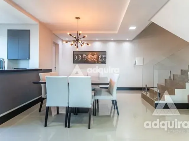 Apartamento com 217m² 2 quartos e 3 banheiros, à venda, no bairro Orfãs em Ponta Grossa