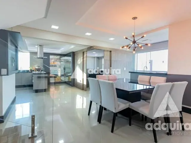 Apartamento com 217m² 2 quartos e 3 banheiros, à venda, no bairro Orfãs em Ponta Grossa