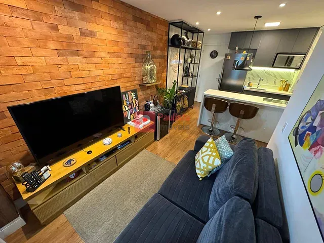 Apartamento 2 quartos e 2 banheiros, para alugar, no bairro Brooklin Paulista em São Paulo