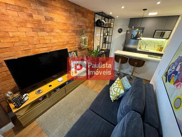 Apartamento 2 quartos e 2 banheiros, para alugar, no bairro Brooklin Paulista em São Paulo