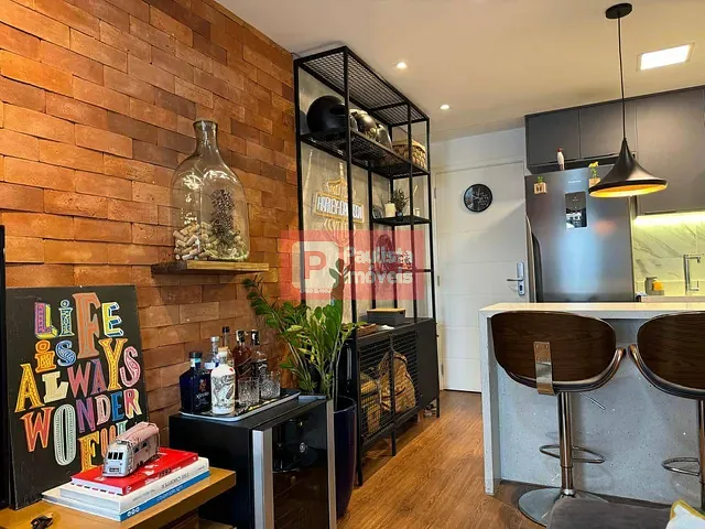 Apartamento 2 quartos e 2 banheiros, para alugar, no bairro Brooklin Paulista em São Paulo