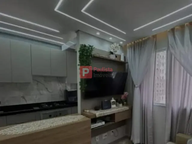Apartamento com 35m² 2 quartos e 1 banheiro, à venda, no bairro Usina Piratininga em São Paulo