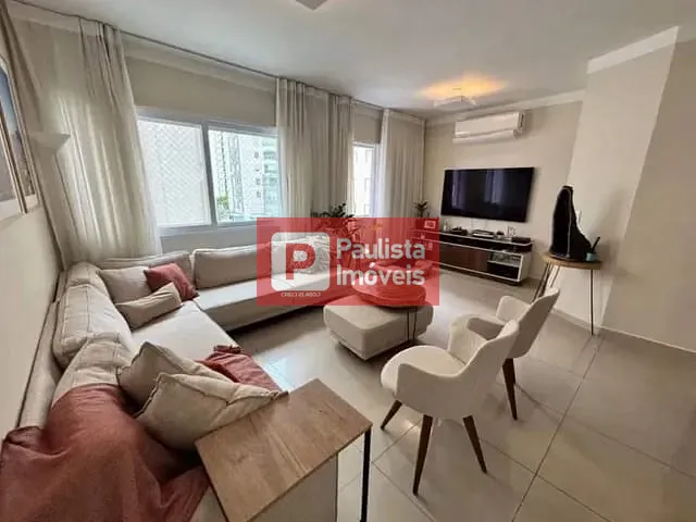Apartamento com 92m² 2 quartos e 3 banheiros, à venda, no bairro Moema em São Paulo