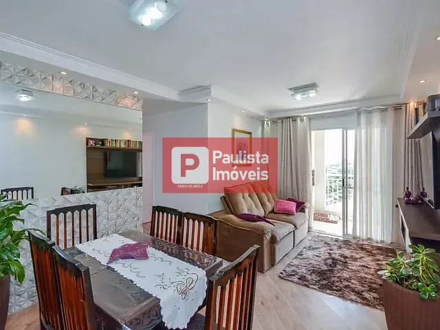 Apartamento com 73m² 3 quartos e 2 banheiros, à venda, no bairro Usina Piratininga em São Paulo