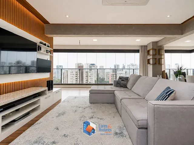 Apartamento com 147m² 3 quartos e 5 banheiros, à venda, no bairro Campo Belo em São Paulo