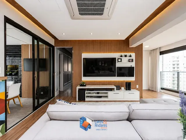 Apartamento com 147m² 3 quartos e 5 banheiros, à venda, no bairro Campo Belo em São Paulo