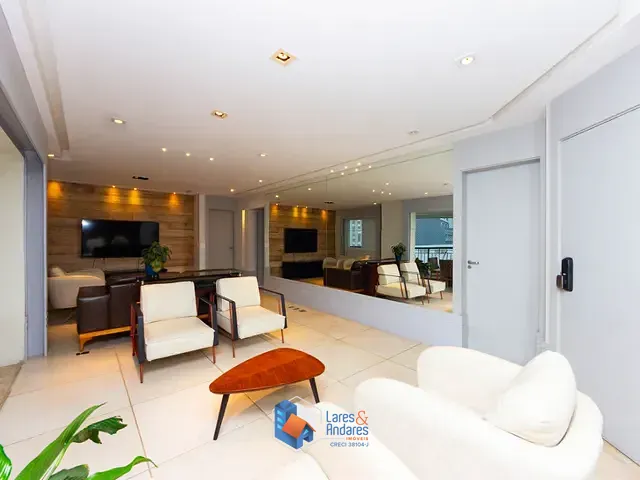 Apartamento com 129m² 2 quartos e 4 banheiros, à venda, no bairro Chácara Santo Antônio em São Paulo