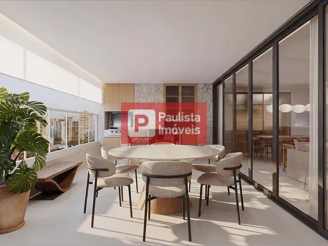 Apartamento com 226m² 3 quartos e 5 banheiros, à venda, no bairro Brooklin Paulista em São Paulo