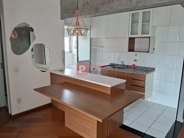 Apartamento com 63m² 2 quartos e 2 banheiros, para alugar, no bairro Campo Belo em São Paulo