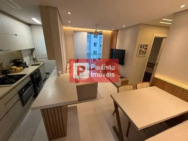 Apartamento com 41m² 2 quartos e 1 banheiro, à venda, no bairro Santo Amaro em São Paulo