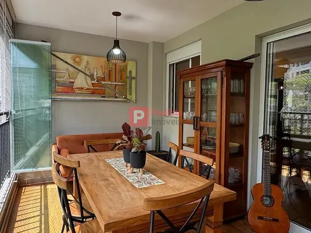 Apartamento com 158m² 3 quartos e 4 banheiros, para alugar, no bairro Santo Amaro em São Paulo