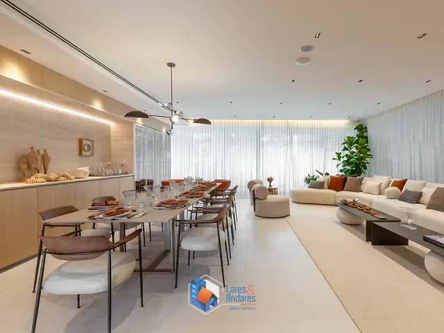 Apartamento com 3670m² 4 quartos e 6 banheiros, à venda, no bairro Brooklin em São Paulo