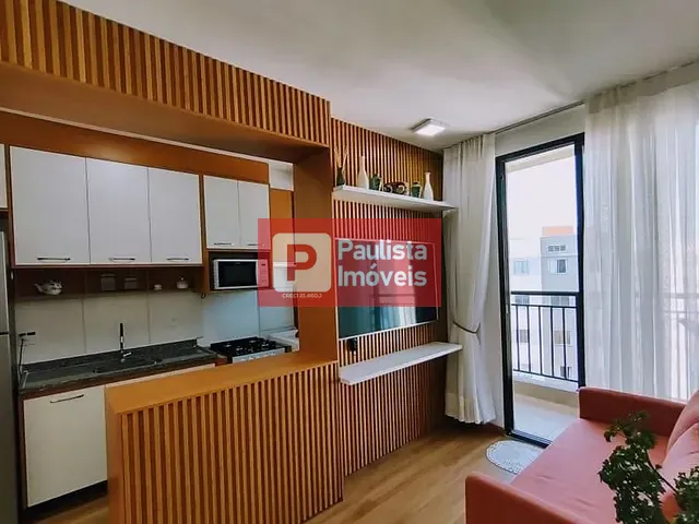 Apartamento com 40m² 1 quarto e 2 banheiros, à venda, no bairro Usina Piratininga em São Paulo