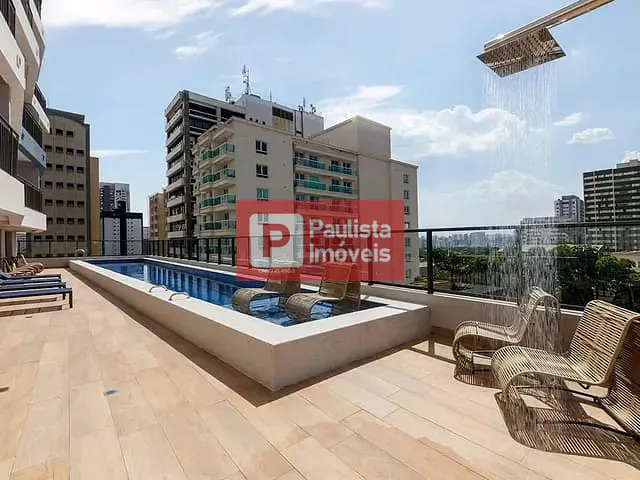 Apartamento com 45m² 2 quartos e 1 banheiro, para alugar, no bairro Santo Amaro em São Paulo