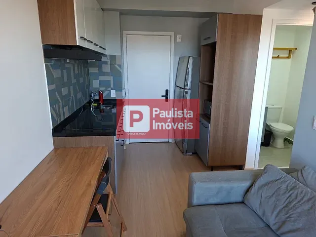 Apartamento com 33m² 1 quarto e 1 banheiro, à venda, no bairro Santo Amaro em São Paulo