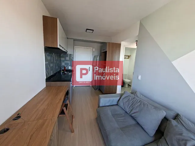 Apartamento com 33m² 1 quarto e 1 banheiro, à venda, no bairro Santo Amaro em São Paulo
