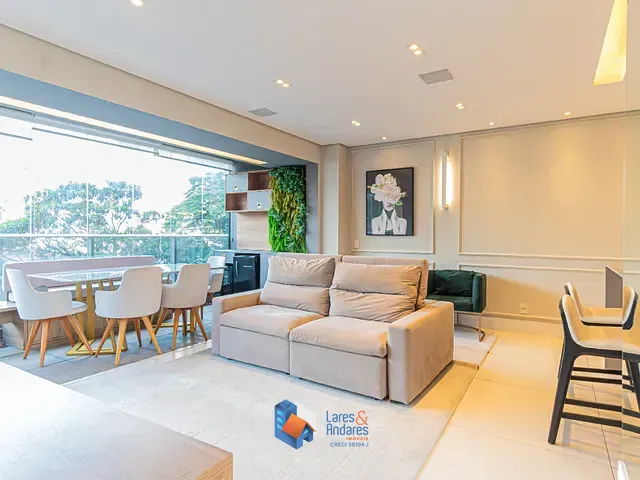 Apartamento com 85m² 2 quartos e 3 banheiros, à venda, no bairro Brooklin Paulista em São Paulo
