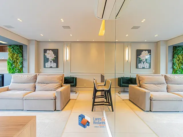 Apartamento com 85m² 2 quartos e 3 banheiros, à venda, no bairro Brooklin Paulista em São Paulo