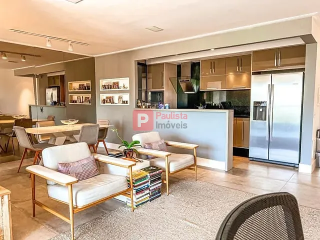 Apartamento com 140m² 1 quarto e 2 banheiros, à venda, no bairro Campo Belo em São Paulo