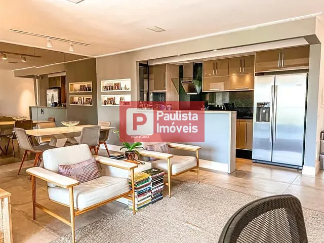 Apartamento com 140m² 1 quarto e 2 banheiros, à venda, no bairro Campo Belo em São Paulo