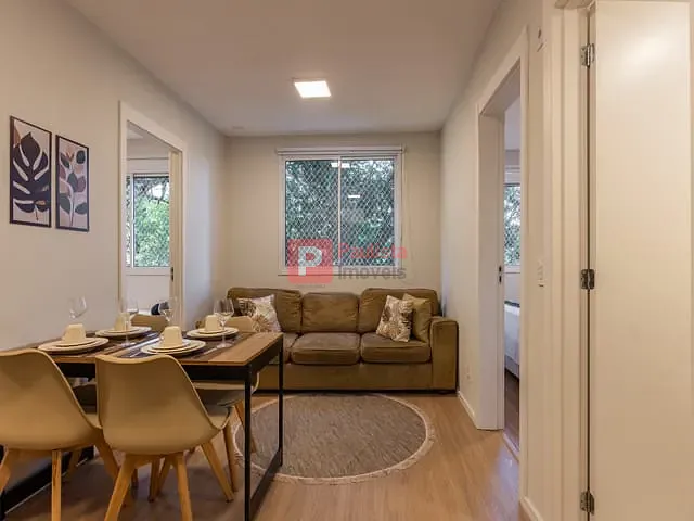 Apartamento com 34m² 2 quartos e 1 banheiro, à venda, no bairro Santo Amaro em São Paulo