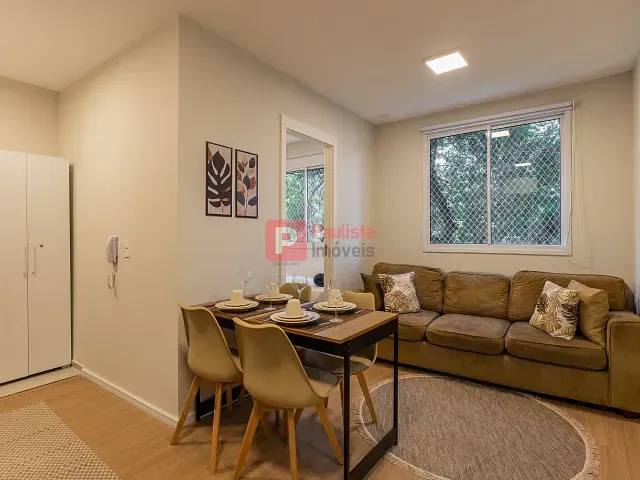 Apartamento com 34m² 2 quartos e 1 banheiro, à venda, no bairro Santo Amaro em São Paulo