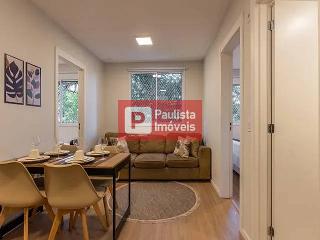 Apartamento com 34m² 2 quartos e 1 banheiro, à venda, no bairro Santo Amaro em São Paulo