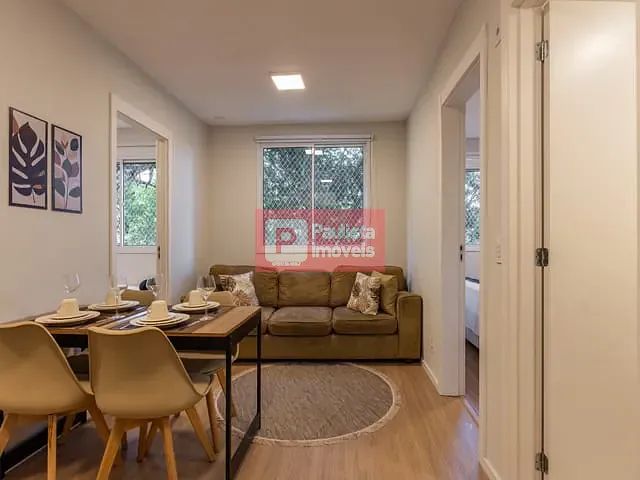 Apartamento com 34m² 2 quartos e 1 banheiro, à venda, no bairro Santo Amaro em São Paulo